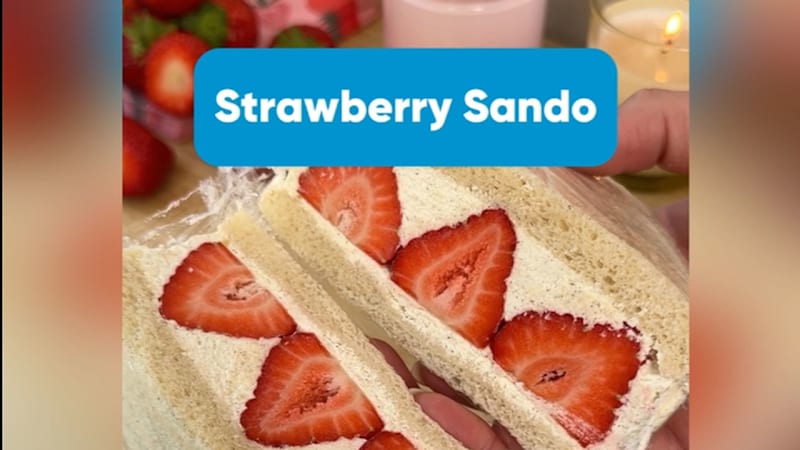 Opskrift på lækker sandwich med jordbær