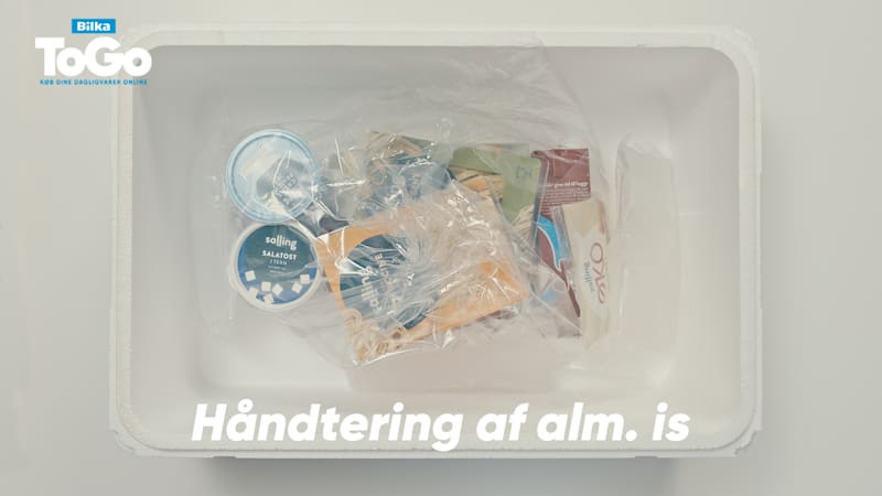 Håndtering af almindelig is BilkaToGo