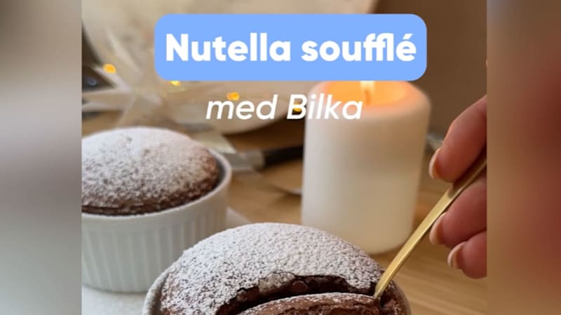 Lav lækker nutella soufflé med Bilka