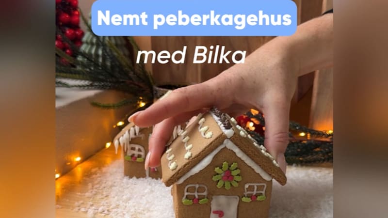 Lav nemt peberkagehus med Bilka