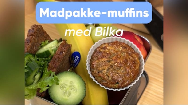 Lav lækre grønne muffins til madpakken med Bilka
