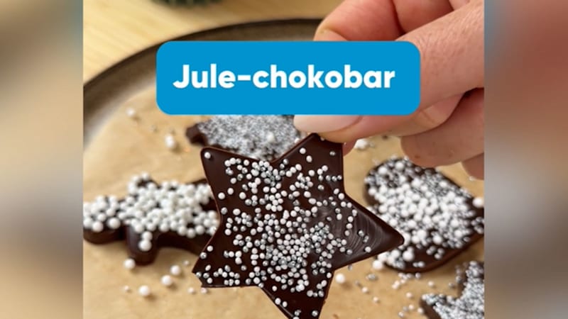 Lav lækre chokolade julebarer med Bilka