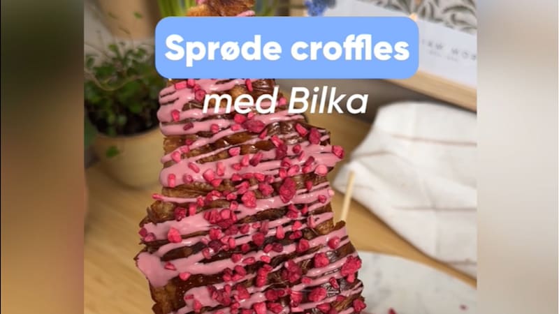 Lav de lækreste croffles med Bilka.