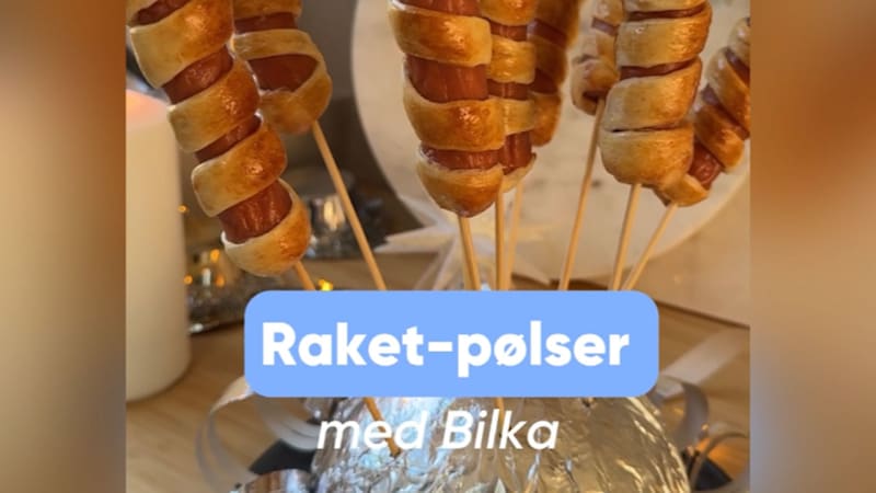 Lav seje raketpølser med Bilka