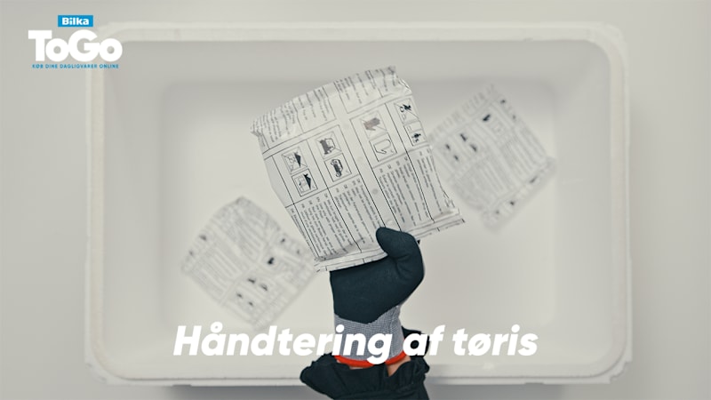 Håndtering af tøris Bilka